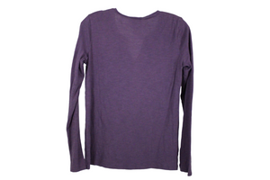 LOFT Purple Long Sleeved Shirt | S
