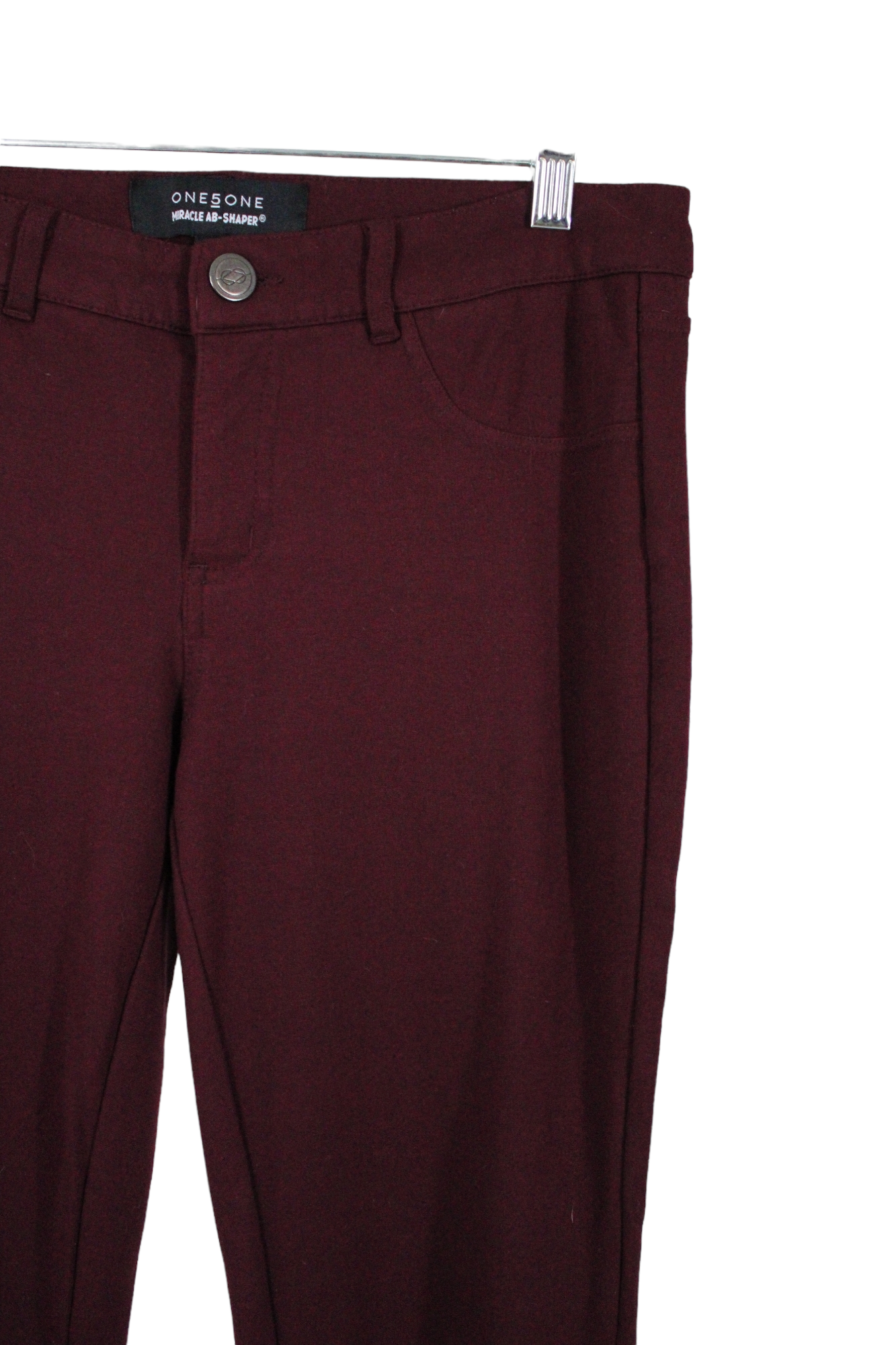 One 5 One Miracle Ab Shaper Maroon Pants