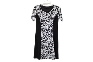 Sami & Jo Black White Dress | Petite S