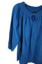 Basic Editions Blue Top | 1X