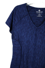 Velocity Blue Soft Athletic Shirt | M
