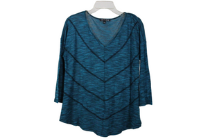 Cable & Gauge Blue Long Sleeved Shirt | M
