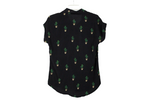 Black Cactus Button Down Shirt | M