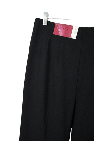 NEW 212 Collection Stretch Black Trousers | 6 Short