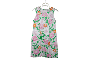 Chadwick's Green Floral Dress | 6 Petite