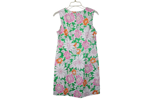 Chadwick's Green Floral Dress | 6 Petite