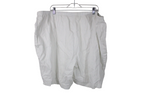 Just My Size White Stretch Short | 4X