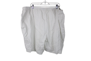 Just My Size White Stretch Short | 4X