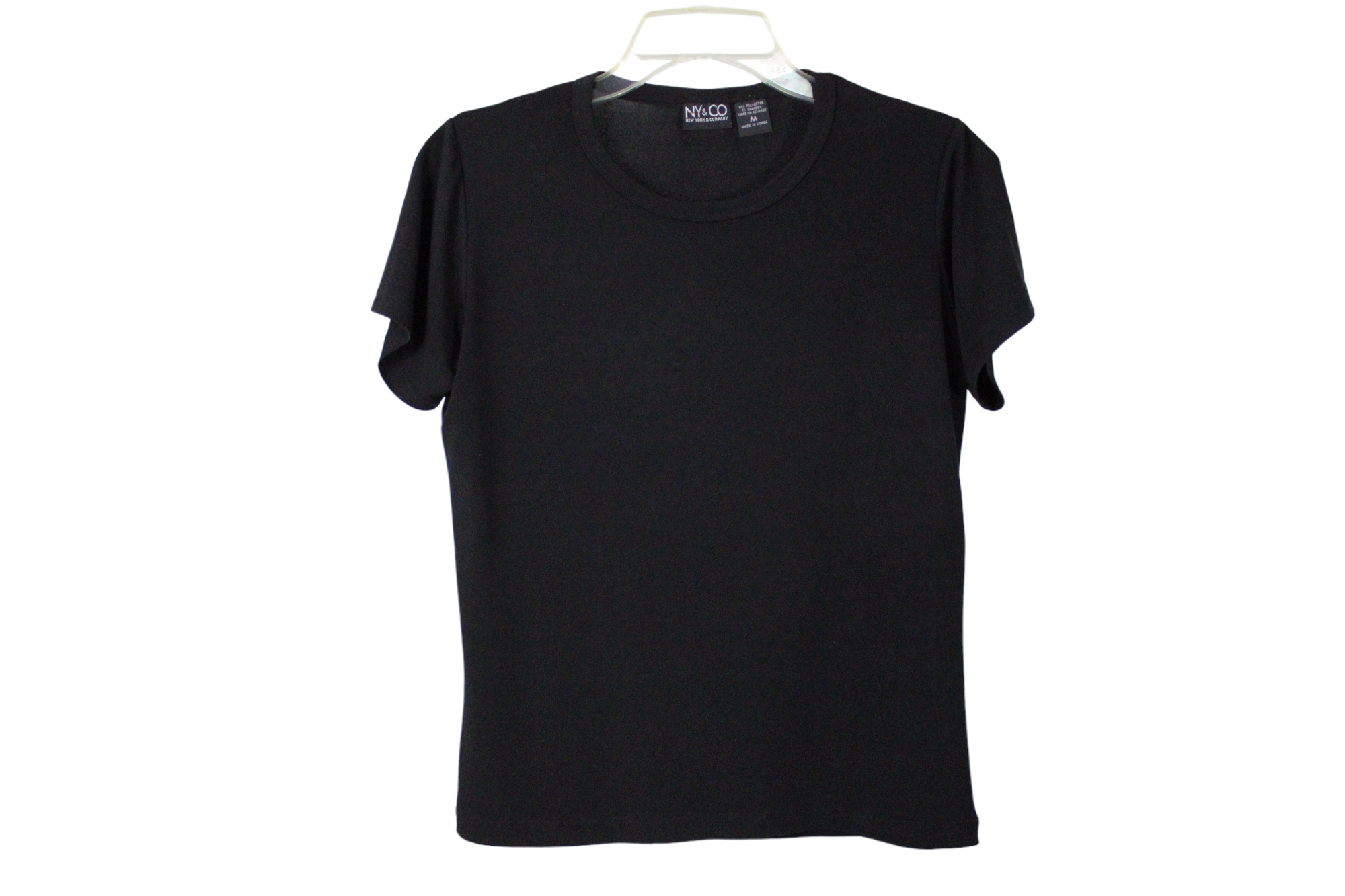 NY&Co. Stretch Black Shirt