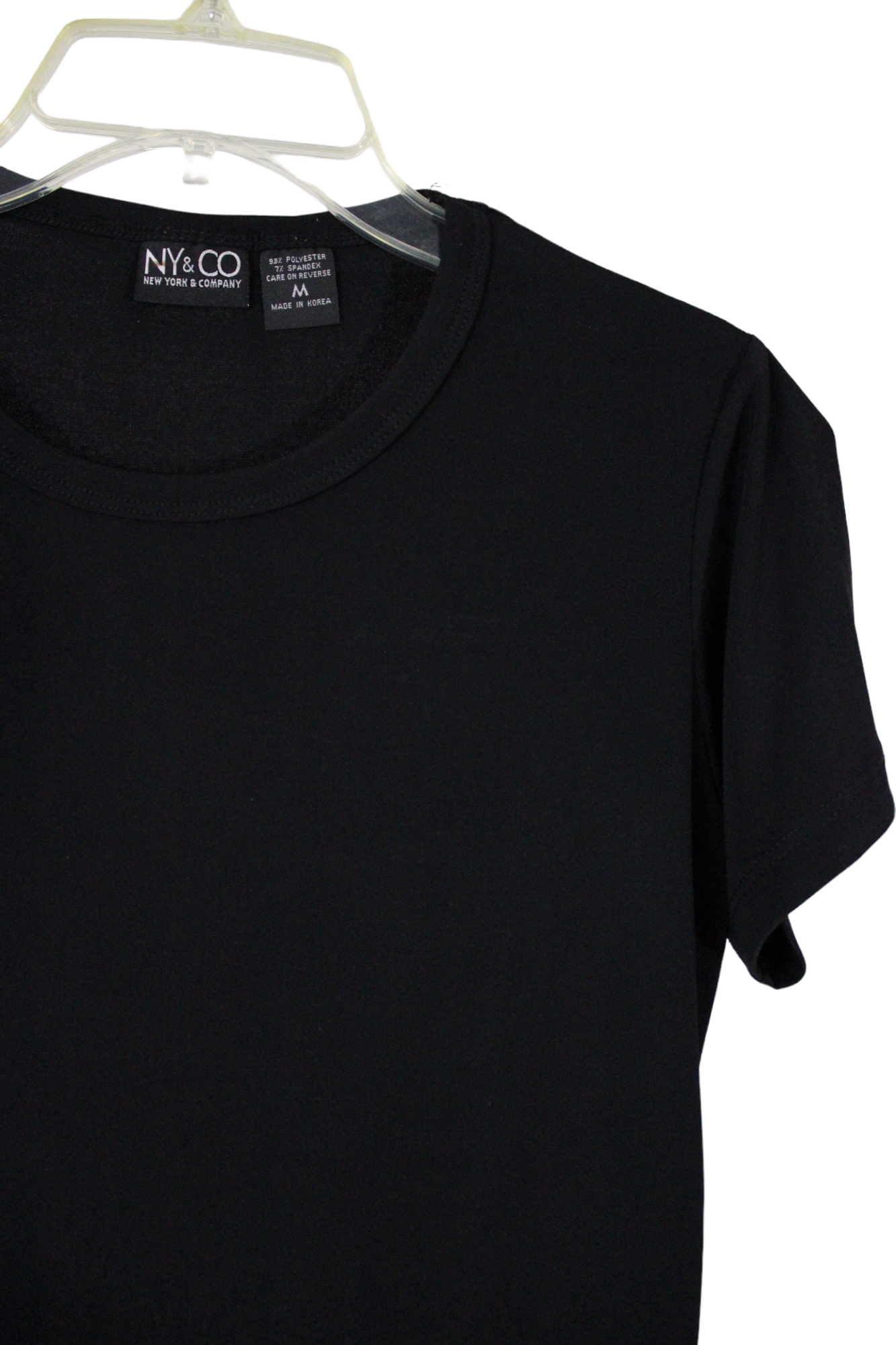 NY&Co. Stretch Black Shirt