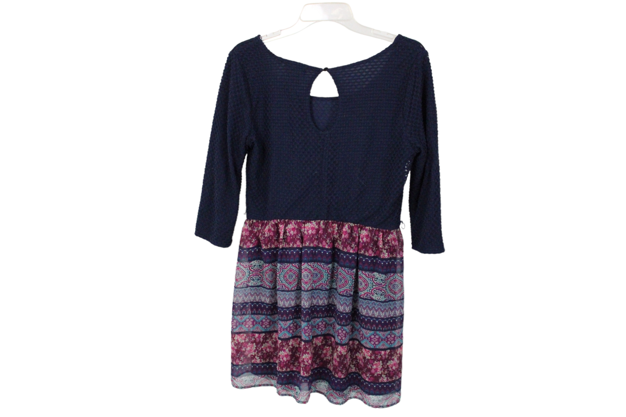 three pink hearts dress Three Pink Hearts Dress (Size L) - 105