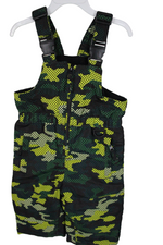 Athletech Green Camo Snow Bib | 12 MO