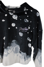 Justice Black Ombre Super Soft Hoodie | 7/8
