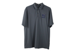 Nike Golf Dri-Fit Gray MT Basketball Polo Shirt | L