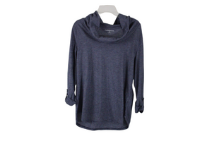 Croft & Barrow Blue Striped Top | M