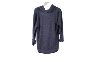 Croft & Barrow Blue Striped Top | M