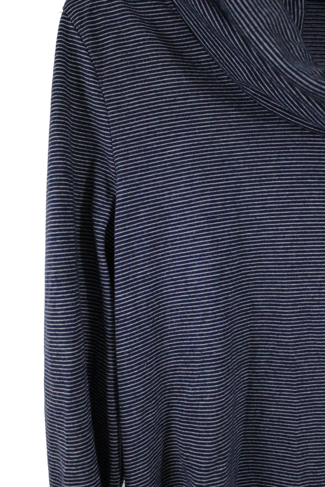 Croft & Barrow Blue Striped Top | M