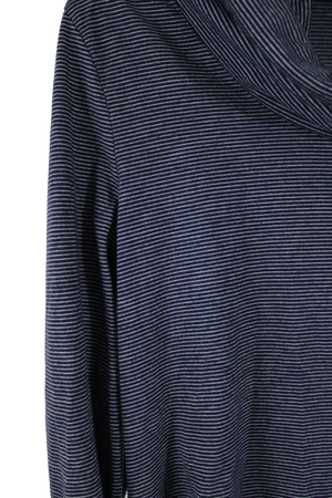 Croft & Barrow Blue Striped Top | M