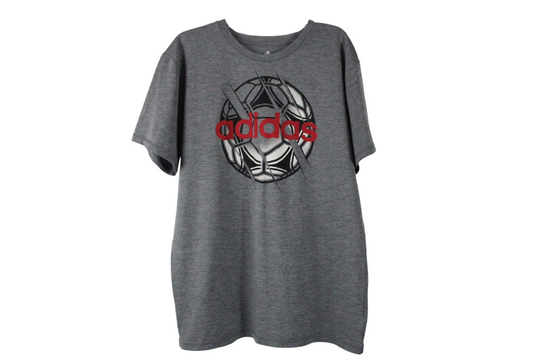 Adidas Soccer Gray Tee | 18/20