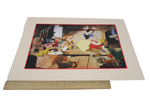 Vintage 1994 Disney Snow White Commemorative Lithograph, Disney Store Exclusive