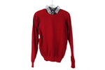 Basic Editions Red Knit Sweater | 10/12
