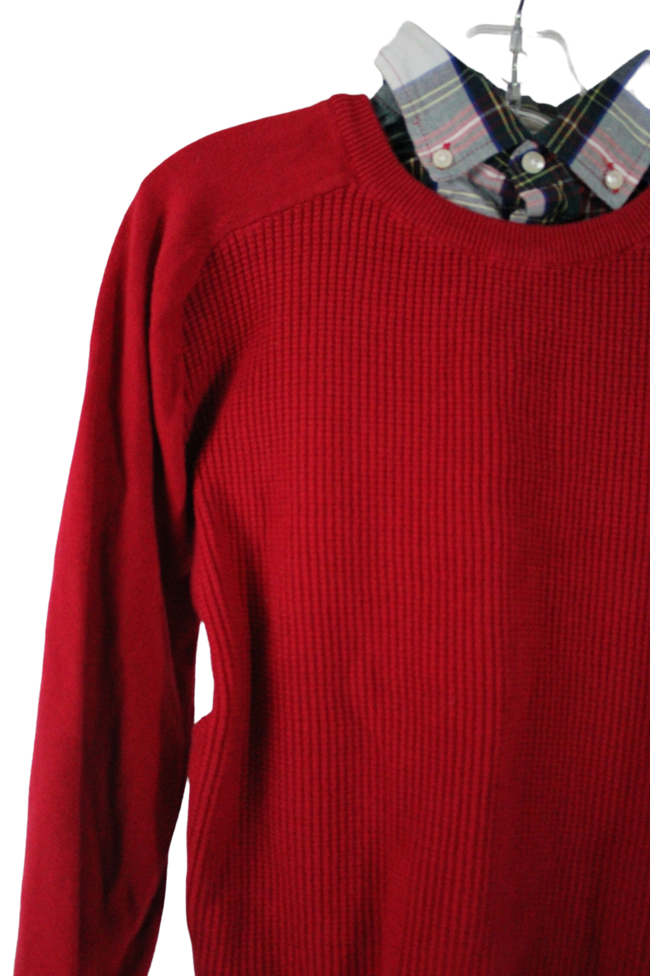 Basic Editions Red Knit Sweater | 10/12