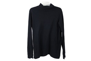 Lands' End Kids Black Turtleneck | 18/20 Husky