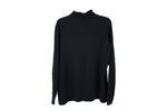 Lands' End Kids Black Turtleneck | 18/20 Husky