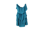 Lily Rose Teal Ruffle Dress | M