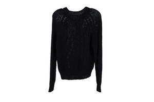 NEW Jun & Ivy Black Knit Sweater | M