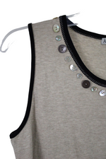 Ann Trinity Tan Tank | L