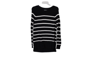 Old Navy Black Striped Sweater | S