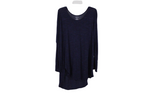 APT.9 Essentials Dark Navy Heather Top | XL