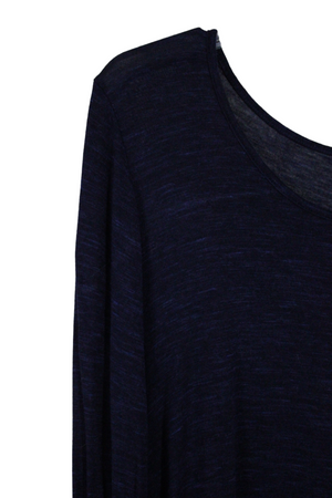 APT.9 Essentials Dark Navy Heather Top | XL