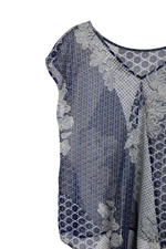 Outback Red Blue Blouse | M