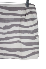 J.Crew Gray Wave Mini Skirt | 10