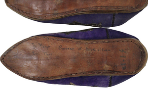 Souvenir Slippers From North Africa WWII