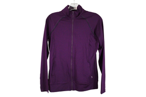 Danskin Now Fitted Purple Light Jacket | S