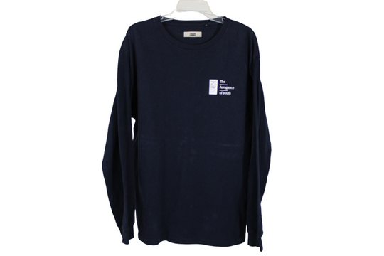 Kith The Arrogance Of Youth Blue Long Sleeved | XXL