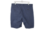 Joseph Abboud Blue Pinstripe Shorts | 36