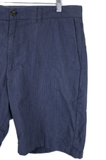 Joseph Abboud Blue Pinstripe Shorts | 36