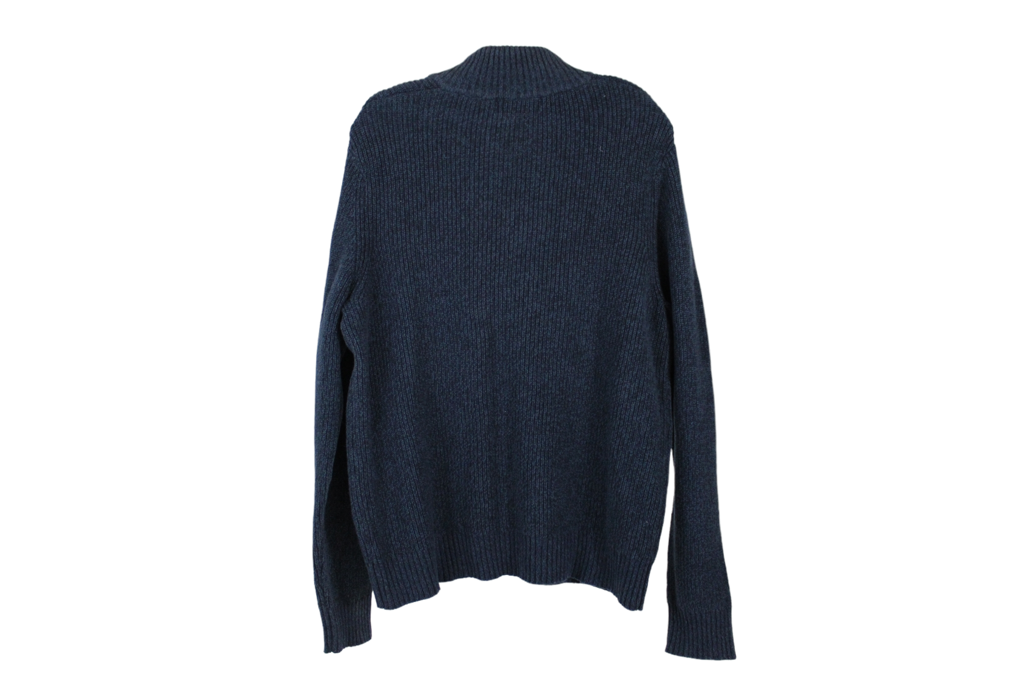 G.H. Bass Blue Knit Pullover Sweater | M