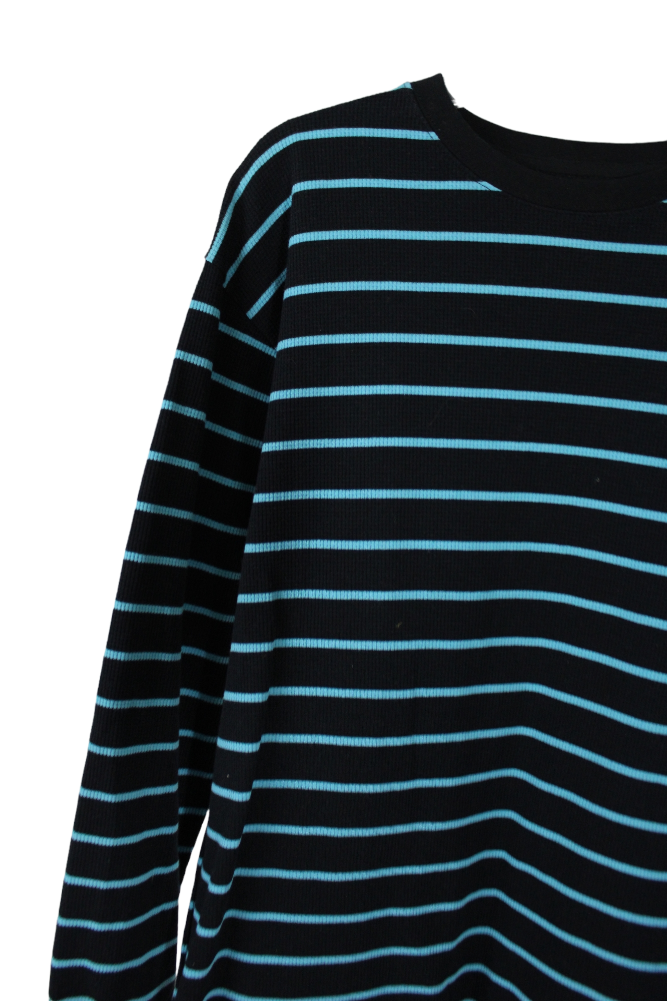 Architect Jean Co. Black Striped Shirt | L