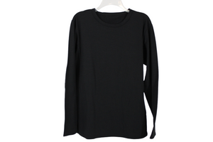 Swan Black Fleece Lined Shirt | L