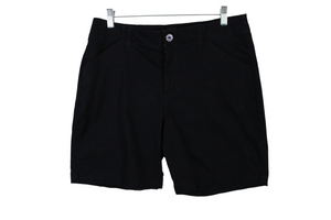Lee Regular Fit Mid Rise Black Shorts | 14