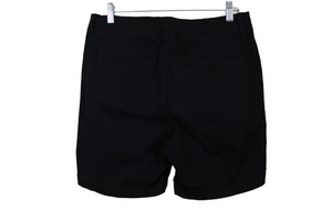 Lee Regular Fit Mid Rise Black Shorts | 14