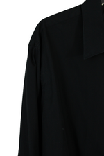 Van Heusen Regular Fit Black Button Down Shirt | 18 1/2 34/35