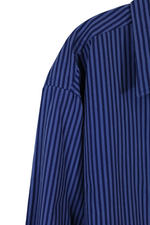 Van Heusen Flex Collar Regular Fit Blue Striped Shirt | 18 1/2 34/35