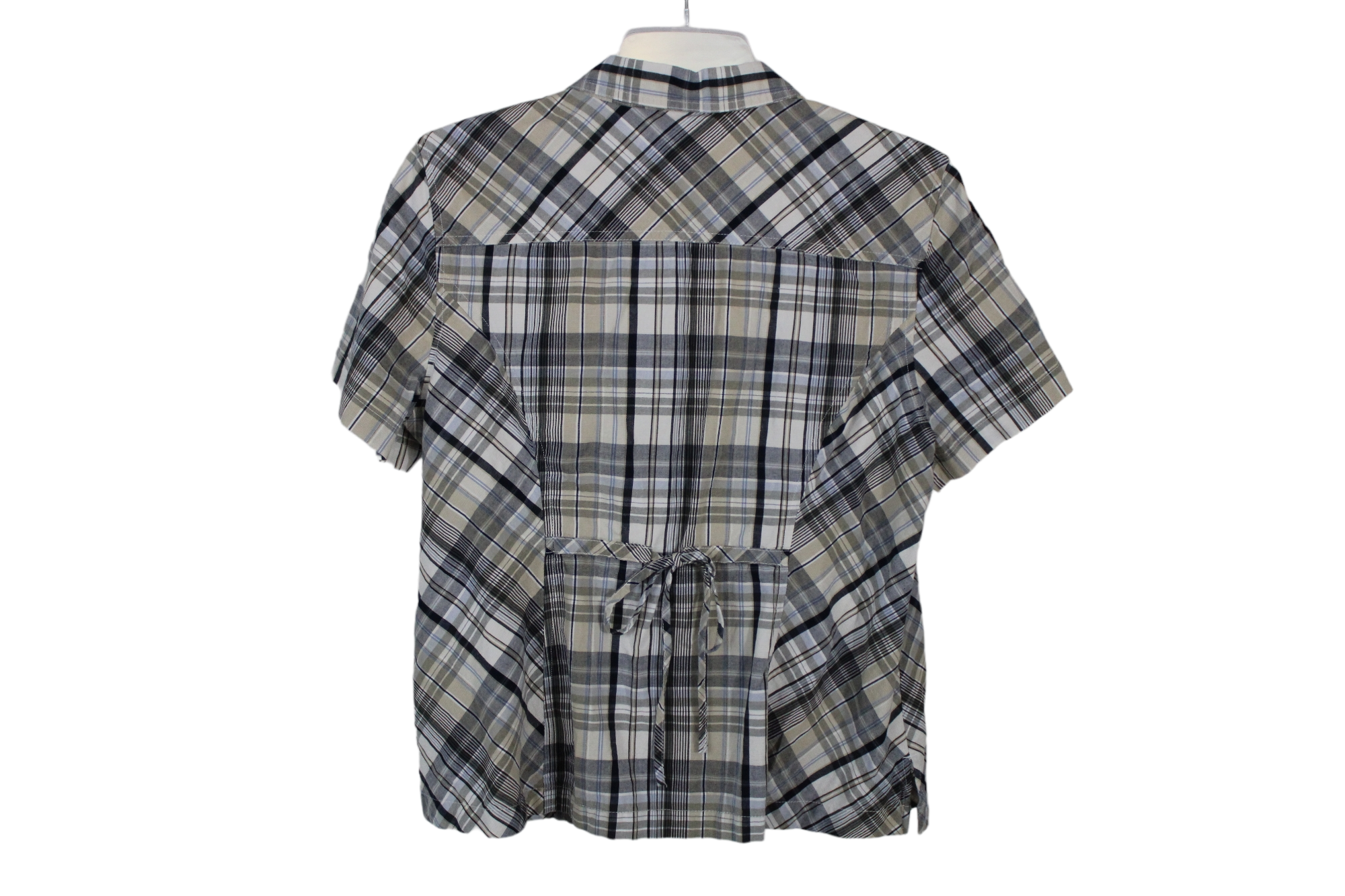 Christopher & Banks Plaid Shirt | LG Petite