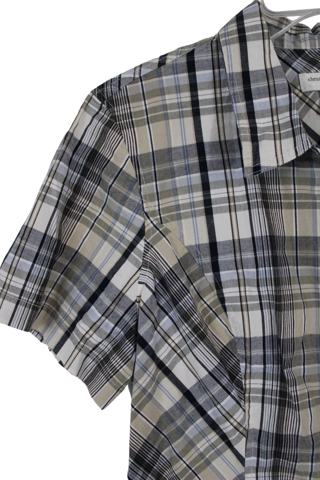 Christopher & Banks Plaid Shirt | LG Petite